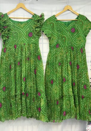 Crush Chiffon Green
